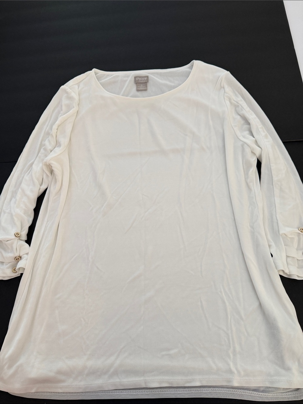 Elegant White Women's Top
